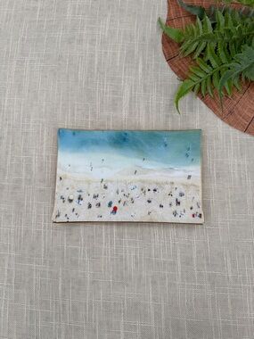 Gray Malin Hawaii Porcelain Tray Coastal Beach Theme